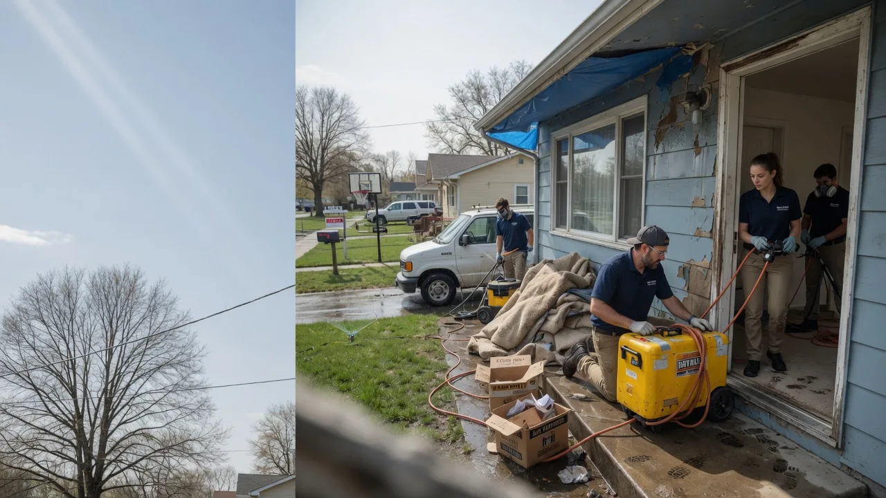Basement Flood Cleanup in Bowmansville, PA near me